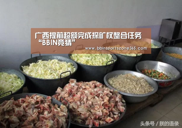 广西提前超额完成探矿权整合任务“BBIN竞猜”(图4) BBIN百家乐